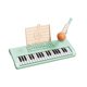 thumbnail image 1 of Teclado De Piano Infantil Multifuncional, Ideal Para La Ense?anza. 37 Teclas, Color Verde., 1 of 5