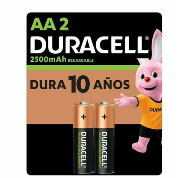 Blister Pilas Recargables 2500Mah Aa X2