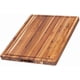 thumbnail image 1 of Tabla de cortar, tabla de tallar, madera grande, con ranura para jugo, 1 of 9