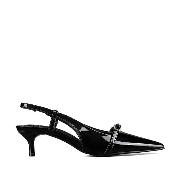 Zapatos Talón Abierto Formal En Punta Mujer Weide QIU356B