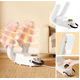 thumbnail image 4 of Secador De Zapatos Eléctrico Calentador Plegable Portátil Blanco, 4 of 5