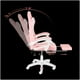thumbnail image 3 of Silla Gamer Gx2000 Reclinable Profesional Con Reposapiés-rosado, 3 of 8