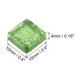 thumbnail image 2 of Azulejos de Mosaico de Vidrio Uxcell 1 x 1cm para Manualidades DIY, Paquete de 100 (100g, Verde Fluorescente), 2 of 7