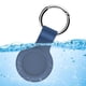 thumbnail image 3 of Llavero Airtags, funda Airtags compatible con Airtags 2021, colgante Airtag de silicona, paquete de 2 fundas Airtags, negro y blanco, 3 of 5