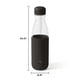 thumbnail image 5 of Botella de agua S'well Glass Original 532 ml Onyx a prueba de fugas, 5 of 5