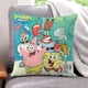 thumbnail image 1 of SpongeBob Fundas de almohada de terciopelo con tema, regalos de funda de almohada, decoración para el hogar, cojín de lanzar, regalo de cumpleaños para fans y parejas. 40cm x 40cm., 1 of 6