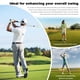 thumbnail image 3 of Entrenador de cuerda de golf, ayuda profesional de entrenamiento de cuerda de golf para mejorar la velocidad, el ritmo, el ritmo, la flexibilidad y la fuerza, equipo de práctica de calentami, 3 of 3