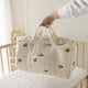 thumbnail image 2 of Pañal De Bebé Bolsa Tote Bolsa De Almacenamiento De Cochecito Carros Para Bebés Pañal Organizador Bolsas Bolso Bordado Mommy Bag, 2 of 3