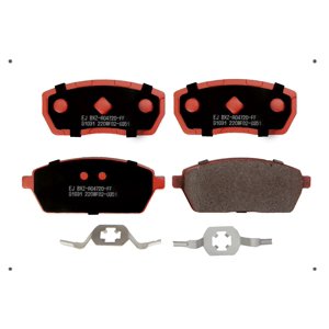 Ital Brakes Pm - Set Pastillas Frenos Ital Brakes Delanteras Para Hafei Zhongyi 2007 2013