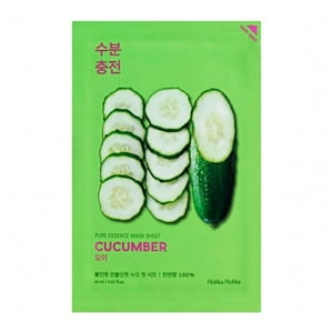 Holika Holika - Mascarilla Coreana Con Ingredientes Naturales Pure Essence Mask - Cucumber