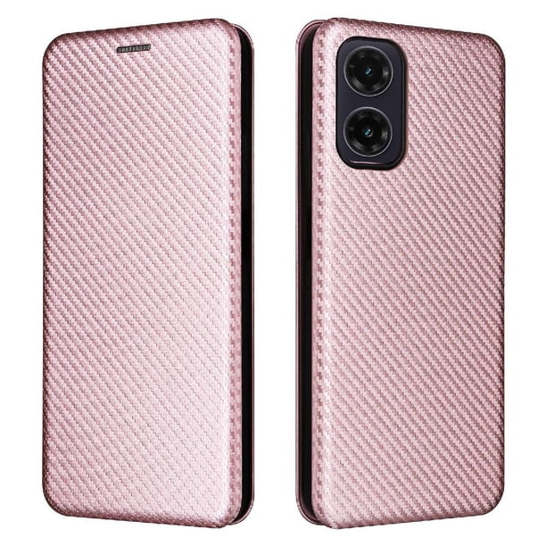 Funda Flip para FOXDOCK Motorola Moto G35 5G - Funda magnética de negocios, funda protectora delgada