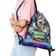 thumbnail image 2 of Los Greens en la Gran Ciudad Mochila de Cuerdas para Deportes y Gimnasio, Bolsa de Cuerdas Resistente al Agua, Bolsa Cinch, 30×40cm, 2 of 6