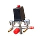 thumbnail image 4 of Regulador De Compresor De Aire De 90 A 125 PSI Con Indicador De Presión Y Accesorios Metálicos., 4 of 5