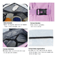 thumbnail image 5 of Mochila De Viaje Mujer, Belug Mochila Para Laptop 15.6 Pulgadas Lila, 5 of 5