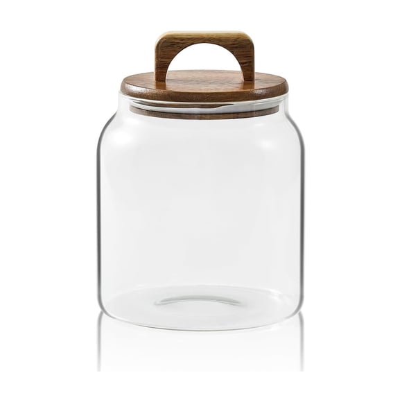 Frascos de vidrio para organización de lavandería Sweejar 1.9L