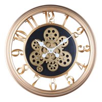Genérico - Reloj Pared Decorativo Retro 3D Engranaje Redondo Hogar Jhn