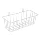 thumbnail image 4 of Cesta Colgante De Metal, Cesta De Almacenamiento Decorativa Para Pared De Hierro, Color Blanco Y Negro, 4 of 5