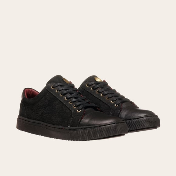 Zapatilla de Cuero Casual Aconcagua OLKI - Negro negro 39