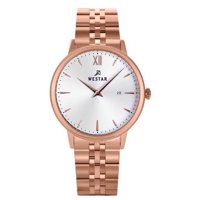 Westar - Reloj Profile Acero Inoxidable Esfera Plateada Cuarzo 50215Ppn607 Para Hombre