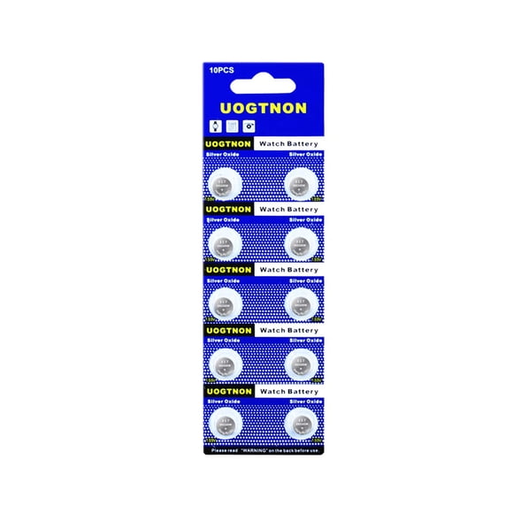 Batería de reloj UOGTNON 317 SR516SW 1,5 V, paquete de 10