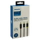 thumbnail image 2 of Cable De Audio Y Video RCA Puntas Doradas 1.2Mts Philips, 2 of 3