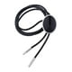 thumbnail image 4 of Cowgirl Bolo Tie Corbata Ajustable Con Colgante Para Sudaderas Aniversario Pure Black, 4 of 5
