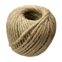 Magideal - Fina Yeja Twine Jute Cuerda Pesada Cáñamo De Cáñamo Cuerda De Hilo De Hilo Para Aplicaciones De Jardinería Empacando Decoración Macrame Decoración Del 4 Mm