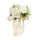 thumbnail image 3 of Arreglo Elegante Del Ramo De La Novia De La Boda Para La Decoración Del Partido De La Iglesia Blanco, 3 of 5