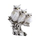thumbnail image 1 of Figuras De Búho Estatua De Animal Creativa Moderna Para Muebles De Estantería De Escritorio Blanco, 1 of 3