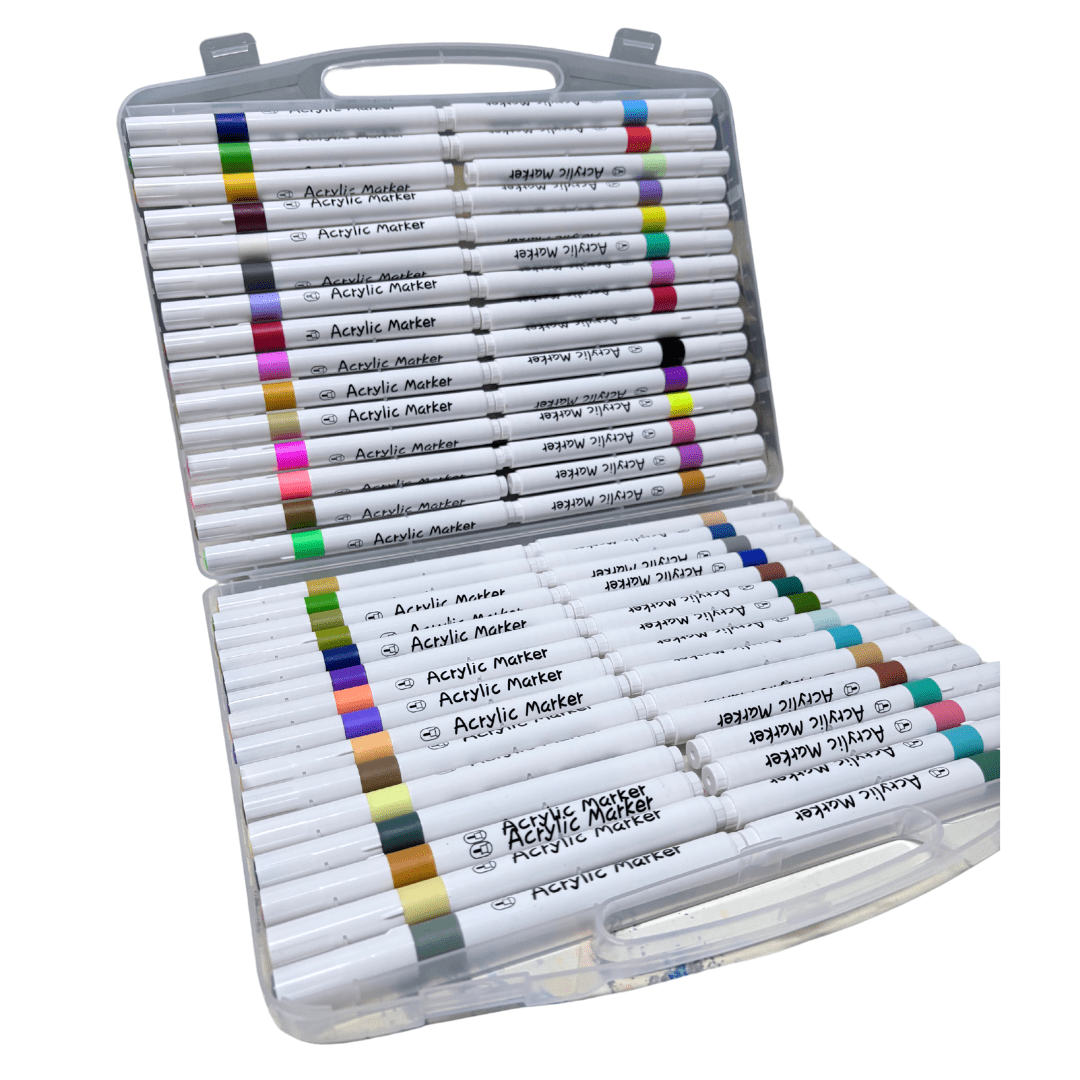 Yulin - Estuche 60 Lápices Acrílicos