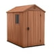 thumbnail image 1 of Bodega De Jardín Darwin 4x6 Keter - 205x184x126 Cm marron, 1 of 19