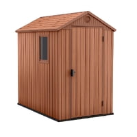 Bodega De Jardín Darwin 4X6 Keter - 205X184X126 Cm Marron