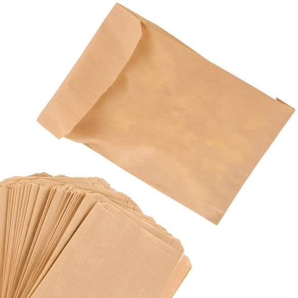 Bolsas para sándwiches Stock Your Home Kraft Brown (paquete de 200)