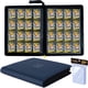 thumbnail image 1 of X PRO 1000+ Álbum para Cartas - Incluye 200 Fundas para Cartas | Compatible con TCG, Deportes, MTG y Más - Álbum sin Anillas para Cartas de Comercio | 1000 Bolsillos | Álbum TCG (Azul Medianoche), 1 of 7