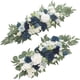 thumbnail image 4 of 2 uds., de mesa Floral Artificial, centro de mesa, guirnalda, guirnalda colgante, arco de boda, flores para jardín, decoración del banquete de Azul, 4 of 5