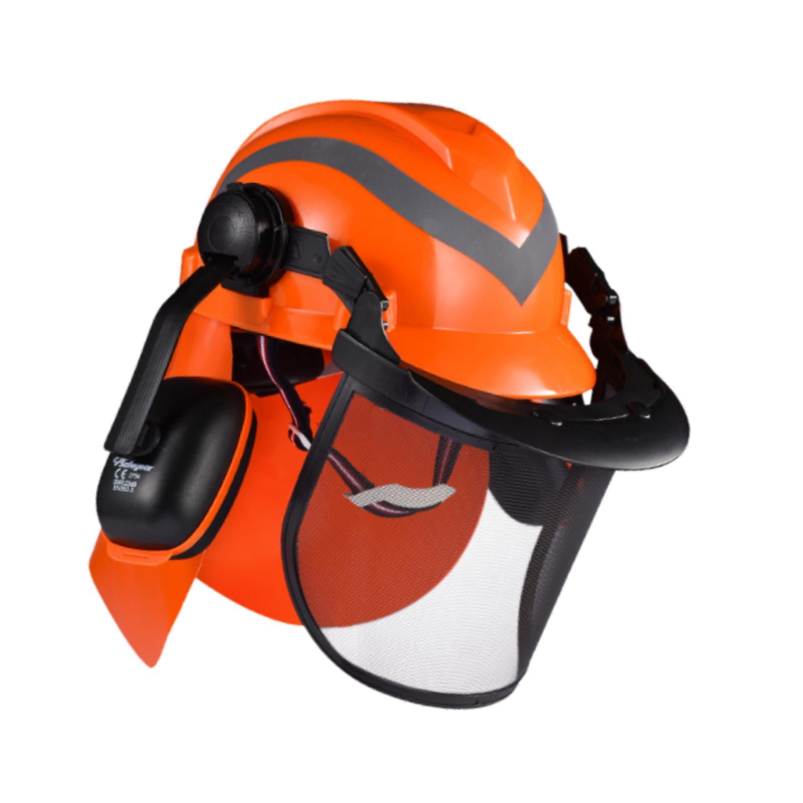 Ioensy - Casco De Motosierra Casco De Seguridad Forestal Para Equipos Construcción Industrial