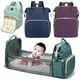 thumbnail image 1 of Pañalera Bebé Tipo Cuna Portatil Facil Llevar Mochila Rondon, 1 of 3