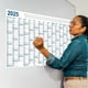 thumbnail image 2 of Calendario grande de pared 2025, diseño horizontal, planificador anual para oficina, aula y hogar. Organizador de tareas., 2 of 5