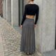 thumbnail image 5 of Jess por Meiko Falda Maxi de Doble Capa para Mujer Gris M, 5 of 6