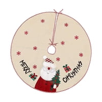 Bothyi - Falda De Árbol De Navidad Delantal De Árbol De Navidad Para Fiesta De San Valentín Año Nuevo Papá Noel