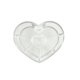 thumbnail image 3 of Cosmetiquero Forma De Corazón 8 Compartimientos Transparente, 3 of 3