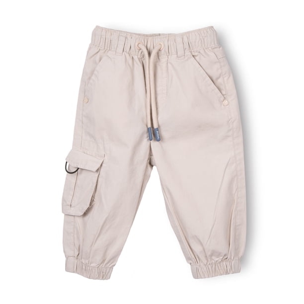 Pantalón Bebé Niño Cargo Elasticado Arena Pillin