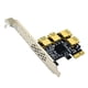 thumbnail image 1 of 1 Adaptador Externo De Tarjeta Elevadora Extensora De Ranuras PCI-E 1X A 4 PCI-E 16X, 1 of 3