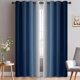 thumbnail image 1 of Cortinas degradadas Yakamok azules y grisáceo claro para sala de estar, 1 of 3