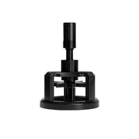 Xusx111 - Wdt Herramienta Espresso 53Mm, Herramienta De Distribución De Agitador De Espresso De 10 Agujas Para Barista, Distribuidor De Agujas De Espresso De Profundidad Ajustable Con Base Magnética (