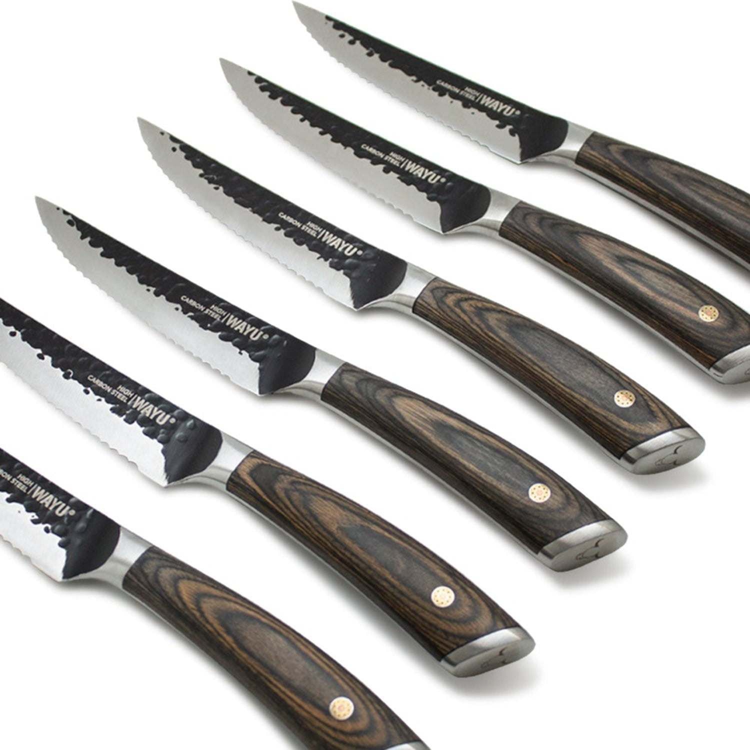 Wayu - Set 6 Cuchillos Hammer Collection