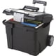 thumbnail image 1 of Caja Portátil para Archivos Storex con Ruedas 38x41x36 cm Negra, 1 of 9