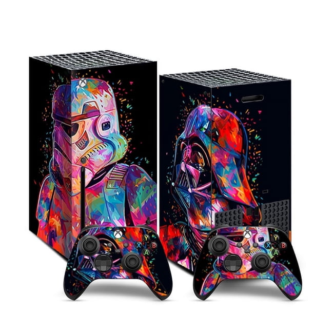 Skin Sticker Color Cartoon Character Film For Xbox Series X Game Console, Ideal Gift For Boys