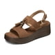 thumbnail image 2 of Sandalias PU Textil Mujer Plataforma Weide YQ01, 2 of 3