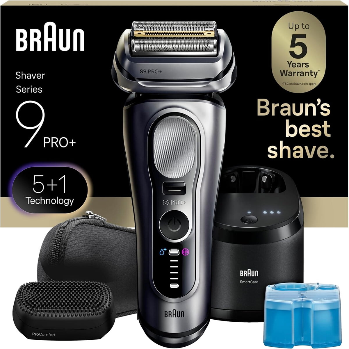 Afeitadora Elactrica Braun Series 9 Pro Wet Dry 51 Smartcare